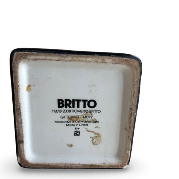 ROMERO BRITTO SQUARE APPLE MUG - Picture 2 of 5